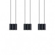 Lucande - Cesur 9 Taklampa Black