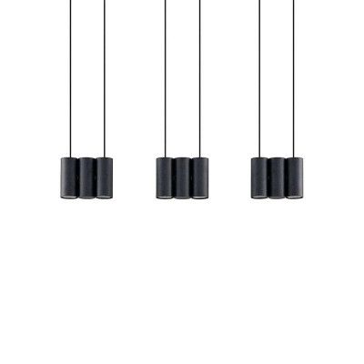 Lucande - Cesur 9 Taklampa Black