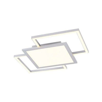 Lucande - Ciaran Plafond Silver/White