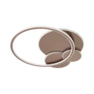 Lucande - Circulo LED-taklampa CCT dimbar brun