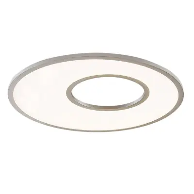 Lucande - Durun Plafond Ø60 White/Silver