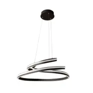 Lucande - Emlyn LED Taklampa Ø80 Black