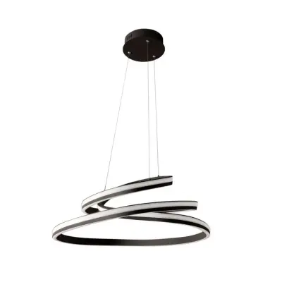 Lucande - Emlyn LED Taklampa Ø80 Black