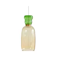 Lucande - Fay LED Taklampa Gul/Ljus Grön