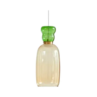 Lucande - Fay LED Taklampa Gul/Ljus Grön