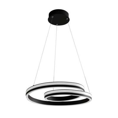 Lucande - Gwydion LED Taklampa Ø60 Black