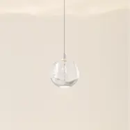 Lucande - Hayley 1 Taklampa Ø9 Clear/Chrome