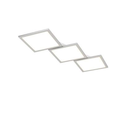 Lucande - Ilira 3 Plafond White/Silver