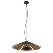 Lucande - Jemmily Taklampa Ø60 Black/Gold