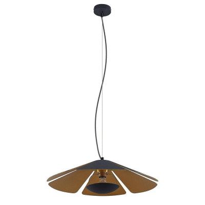 Lucande - Jemmily Taklampa Ø60 Black/Gold