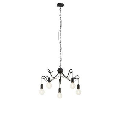 Lucande - Jorna 5 Taklampa Black/Grey