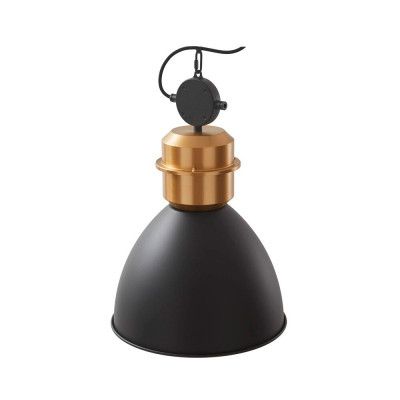 Lucande - Kaeloria Taklampa Svart/Mässing