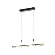 Lucande - Kyree LED Taklampa Anthracite/Gold