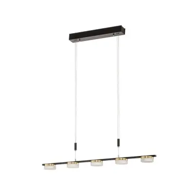 Lucande - Kyree LED Taklampa Anthracite/Gold