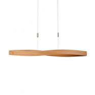 Lucande - Lian Taklampa L119 Oak/Nickel