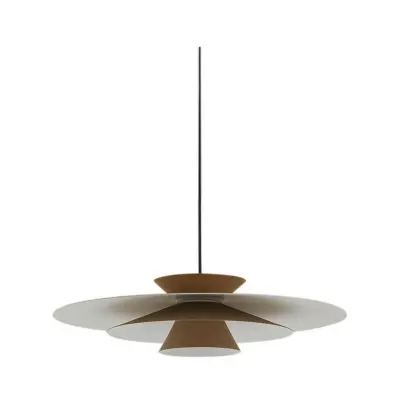 Lucande - Livie LED Taklampa Khaki/Vit