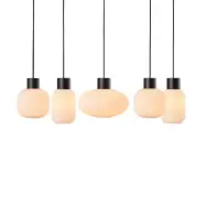 Lucande - Lomeris 5 Taklampa Opal