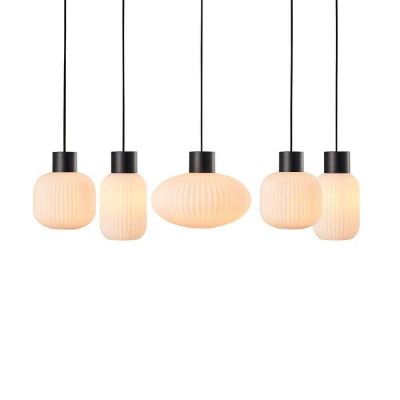 Lucande - Lomeris 5 Taklampa Opal