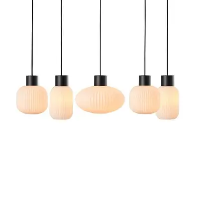 Lucande - Lomeris 5 Taklampa Opal