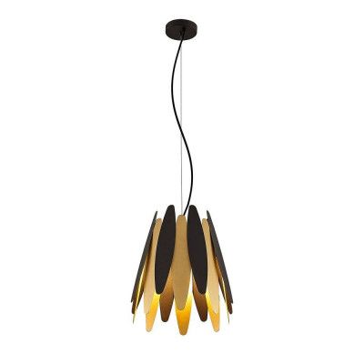 Lucande - Lounit Taklampa Black/Gold Lucande