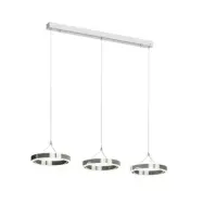 Lucande - Lyani Taklampa L115 Chrome/White