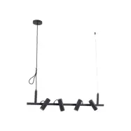 Lucande - Lysias Taklampa Svart