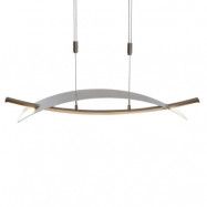 Lucande - Marija Taklampa L90 Silver