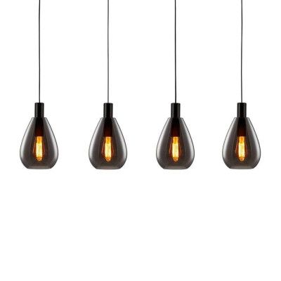 Lucande - Marvelos 4 Taklampa Smoke