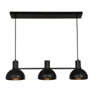 Lucande - Mostrid 3 Taklampa Black