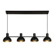 Lucande - Mostrid 4 Taklampa Black