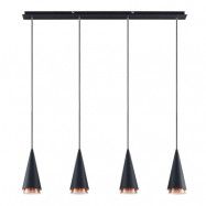 Lucande - Naoh 4 Taklampa Black