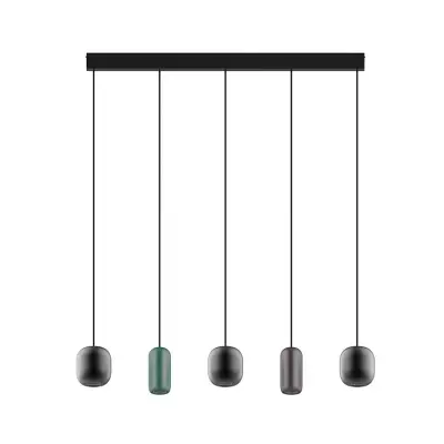 Lucande - Narion 5 Taklampa Svart