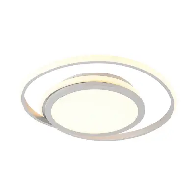 Lucande - Noud Plafond Dim. S Silver