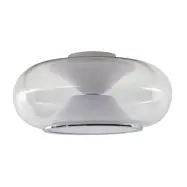 Lucande - Orasa LED Plafond Vit/Klar