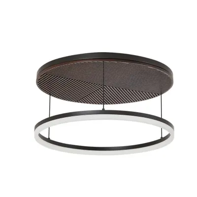 Lucande - Orven LED-taklampa Ø 50 cm dimbar svart