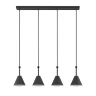 Lucande - Phina 4 Taklampa Black