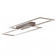 Lucande - Quadra Plafond Dim. M Steel/White