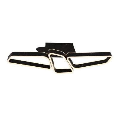 Lucande - Quinn 3 Plafond Black/Gold