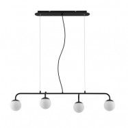 Lucande - Rama 4 Taklampa Black