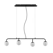 Lucande - Rama 4 Taklampa Black