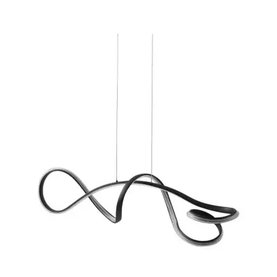 Lucande - Rodado LED Taklampa Svart