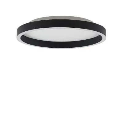 Lucande - Rotundo LED taklampa Dimbar Svart