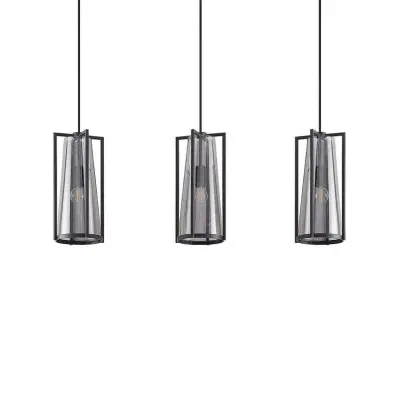 Lucande - Rufina 3 Taklampa Smoke