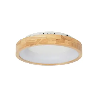 Lucande - Samvel LED Plafond Ø40 Trä