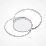 Lucande - Senne Plafond S Silver