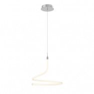 Lucande - Serpentina LED Taklampa White/Chrome