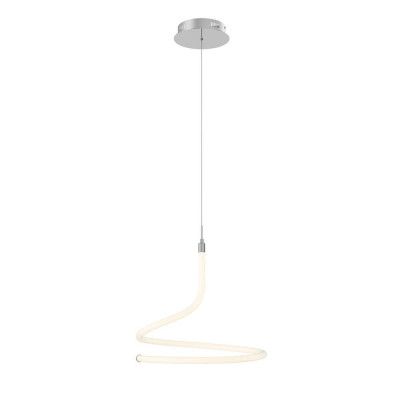 Lucande - Serpentina LED Taklampa White/Chrome