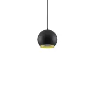 Lucande - Sivaniel Taklampa Ø25 Black/Gold