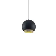 Lucande - Sivaniel Taklampa Ø30 Black/Gold