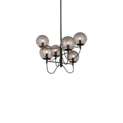 Lucande - Sotiana 6 Taklampa Black